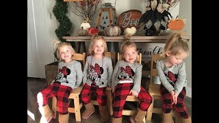 DAD ATTEMPTS HAIRSTYLES ON QUADRUPLET DAUGHTERS [upl. by Renata]