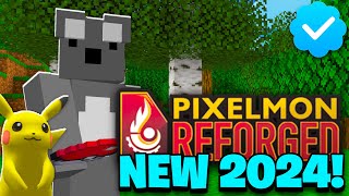 HOW TO INSTALL PIXELMON REFORGED IN 2024 Newest Version [upl. by Eiramyelhsa]