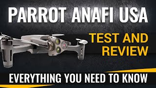 Parrot ANAFI USA Comprehensive Review and test [upl. by Esiuole]