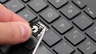 How To Fix HP Key  Replace Repair Install Keyboard Key Letter Function Arrow [upl. by Yllah]