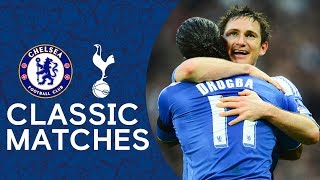 Chelsea 51 Tottenham  Drogba amp Lampard Wonder Goals Sink Spurs  FA Cup Classic Highlights [upl. by Nnyledam]