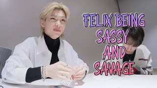 LEE FELIX BEING SASSY AND SAVAGE [upl. by Golub]