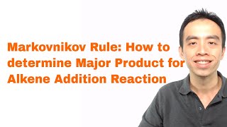 Markovnikov Rule How to determine Major Product for Alkene Addition Reaction [upl. by Grannie602]