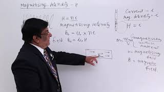 Class 12th – Magnetising Intensity  Material magnetism and Earth  Tutorials Point [upl. by Onateag]