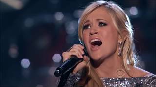 Carrie Underwood How Great Thou Art Live Versions [upl. by Enyrb]