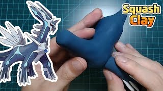 Pokémon Clay art  Dialga SteelDragon Legendary Pokémon [upl. by Oinigih]