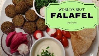 Worlds Best Falafel Recipe [upl. by Natsreik]