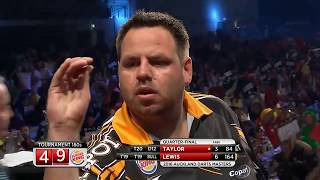 WHAT A MATCH Phil Taylor v Adrian Lewis  Auckland Darts Masters 2016 [upl. by Niatsirk]