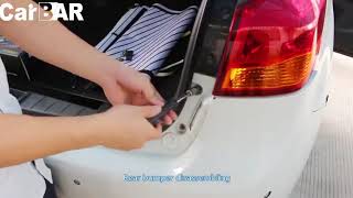 How to install Blind Spot Detection System BSD Microwave Radar Sensor [upl. by Aetnuahs966]