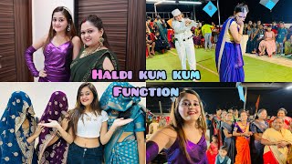 WOW Haldi Kum Kum Maharashtra ka most Beautifull Celebration amp Ladies Games  Gifts By Bindass Kavya [upl. by Alexine870]