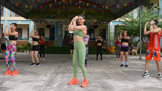 23 Minute Exercise Routine To Lose Belly Fat  Zumba Class [upl. by Faxen595]