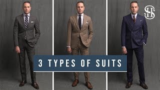 3 Different Types Of Suits  Off The Rack Made To Measure Bespoke [upl. by Thorny]