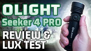 Olight Seeker 4 PRO Review  This WILL be your NEW FAVORITE multiuse flashlight [upl. by Olfe]