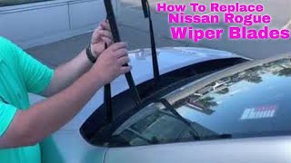 How To Replace Nissan Rogue Wiper Blades [upl. by Helali]