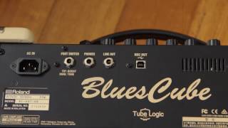 Roland BLUES CUBE HOT 30W Tube Logic Combo Amp  Tele Demo [upl. by Dulsea]