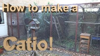 How to build a Catio with tips [upl. by Jaquith]