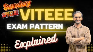 VITEEE Exam Pattern Explained 🔥 [upl. by Alyled645]