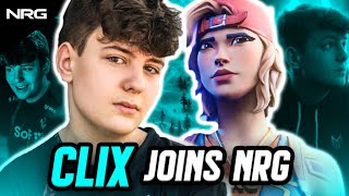 Clix Joins NRG Fortnite  Official Announcement Video [upl. by Mahoney]