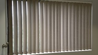 how to fix vertical blind slats easy [upl. by Ycart334]