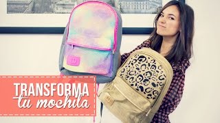 Transforma tu mochila rápido y fácil [upl. by Delfeena99]