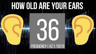 How Old Are Your Ears  HEARING TEST [upl. by Nomzed465]