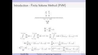 001  Finite Volume Method 1D [upl. by Ramsden349]