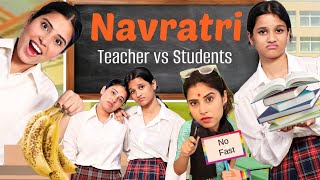 Teacher vs Students In Navratri  SBabli [upl. by Ylrebmic]