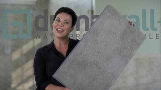 DumaWall—Groutless Waterproof Wall Panels [upl. by Ennadroj]