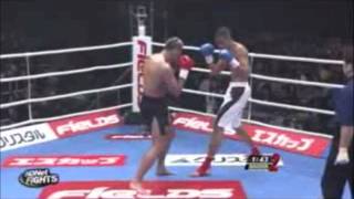 peter grahams rolling thunder vs badr haris spinning heel kick [upl. by Mattheus]