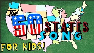 The 50 States Song for Kids [upl. by Nisa]