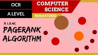 68 OCR A Level H446 SLR12  13 PageRank algorithm [upl. by Hillard714]