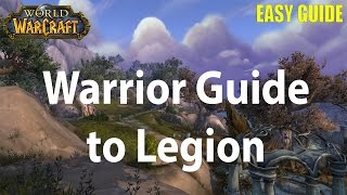 How to get to Skyhold as Warrior  WoW Legion [upl. by Nailluj]