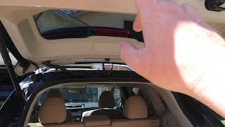 2015 Nissan Rogue liftgate problem Closes by itself [upl. by Nivac728]