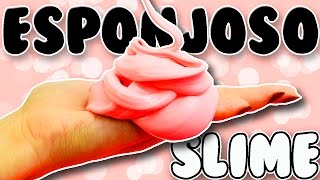 Tutorial Haz SLIME ESPONJOSO facil  Sin BORAX [upl. by Yenaled]