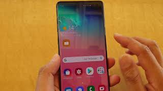 Samsung Galaxy S10  S9  How to Disable Text Message Popup [upl. by Neehsuan299]