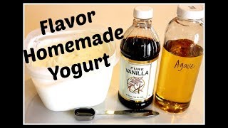 When to add Flavoring to Homemade Yogurt [upl. by Liba291]