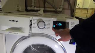 How to tip 18  Enter Service CycleTest mode Samsung Ecobubble Washing Machine [upl. by Smalley135]