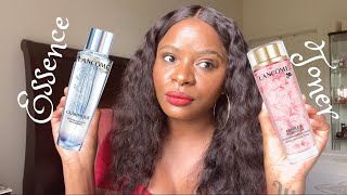 Lancome Clarifique Essence VS Absolue Precious Cells Toner [upl. by Weinman]