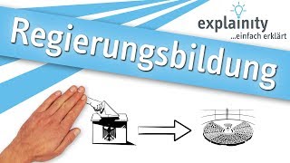 Regierungsbildung einfach erklärt explainity® Erklärvideo [upl. by Stromberg274]