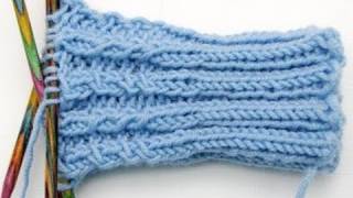 Socken stricken  Sockenkurs 1  Bündchenmuster Maschenanschlag Varianten [upl. by Semadar]