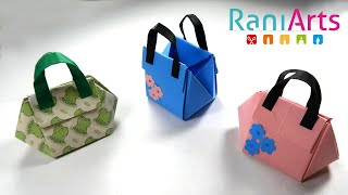 BOLSA DE PAPEL  ORIGAMI  Paso a paso [upl. by Daven824]