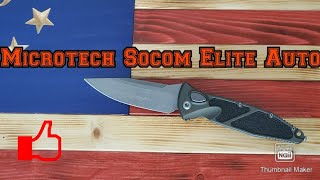 Microtech Socom Elite Auto Overview [upl. by Nahtanaj]