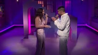 Bad Bunny and Rosalía Light Up Saturday Night Live With Romantic Performance of La Noche De Anoch [upl. by Yrreg825]