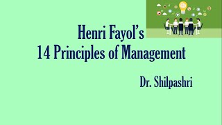 Henri Fayols 14 principles of management Simple and easy ways to remember [upl. by Twyla880]