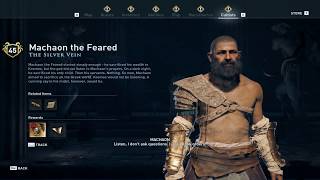 Assassins Creed Odyssey Machaon the Feared Cultist Location The Silver Vein Cultists [upl. by Charlie]