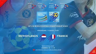 IKF U19 WKC 2023  Netherlands  France [upl. by Isabella]