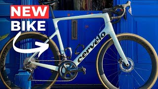 My NEW Cervelo Caledonia 5 with Shimano Groupset 2023 Cervélo Caledonia 5 [upl. by Illehs]