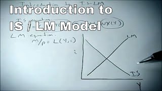 Introduction to IS LM model [upl. by Kaine]