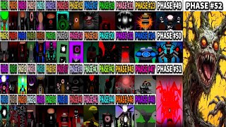 Phase 1234 VS Phase 5 VS Phase 6 VS Phase 7 VS Phase 8 VS Phase 952 in Incredibox Sprunki [upl. by Eirollam]