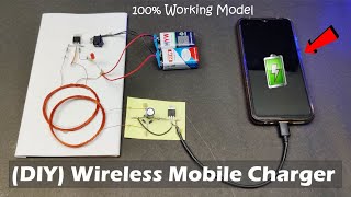 How to make Wireless Mobile Charger [upl. by Rexana]